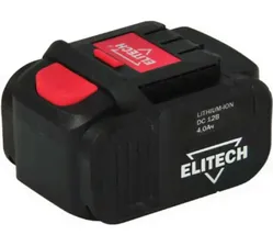 Аккумулятор Li-Ion, 18 В, 4 Ач ELITECH